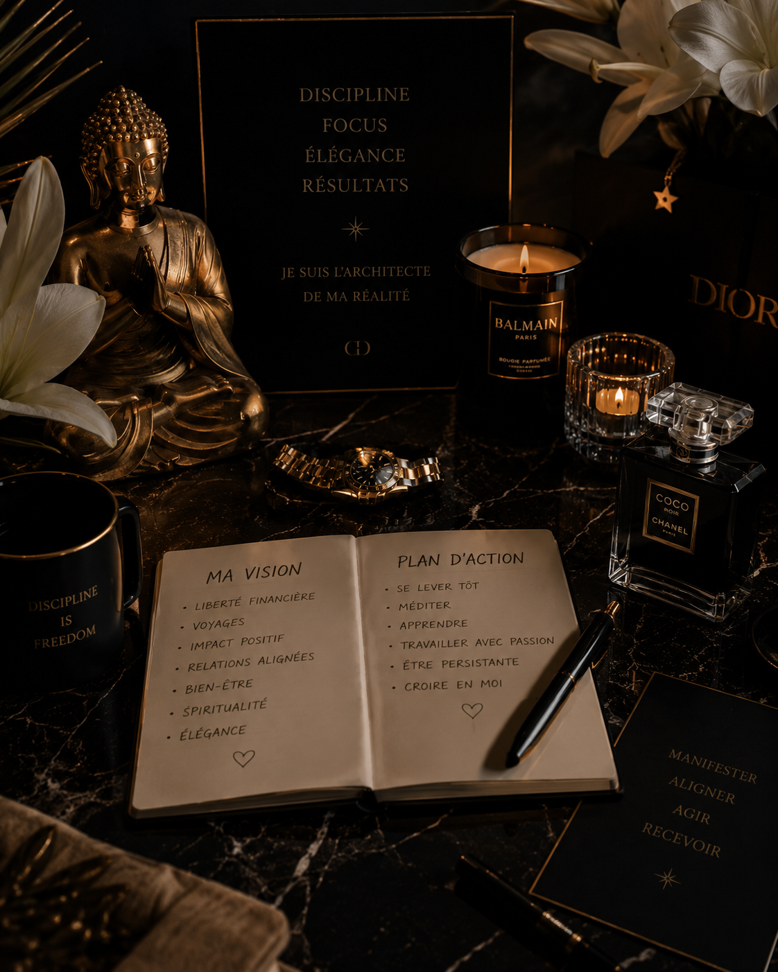 Vision Board+ — Mon histoire