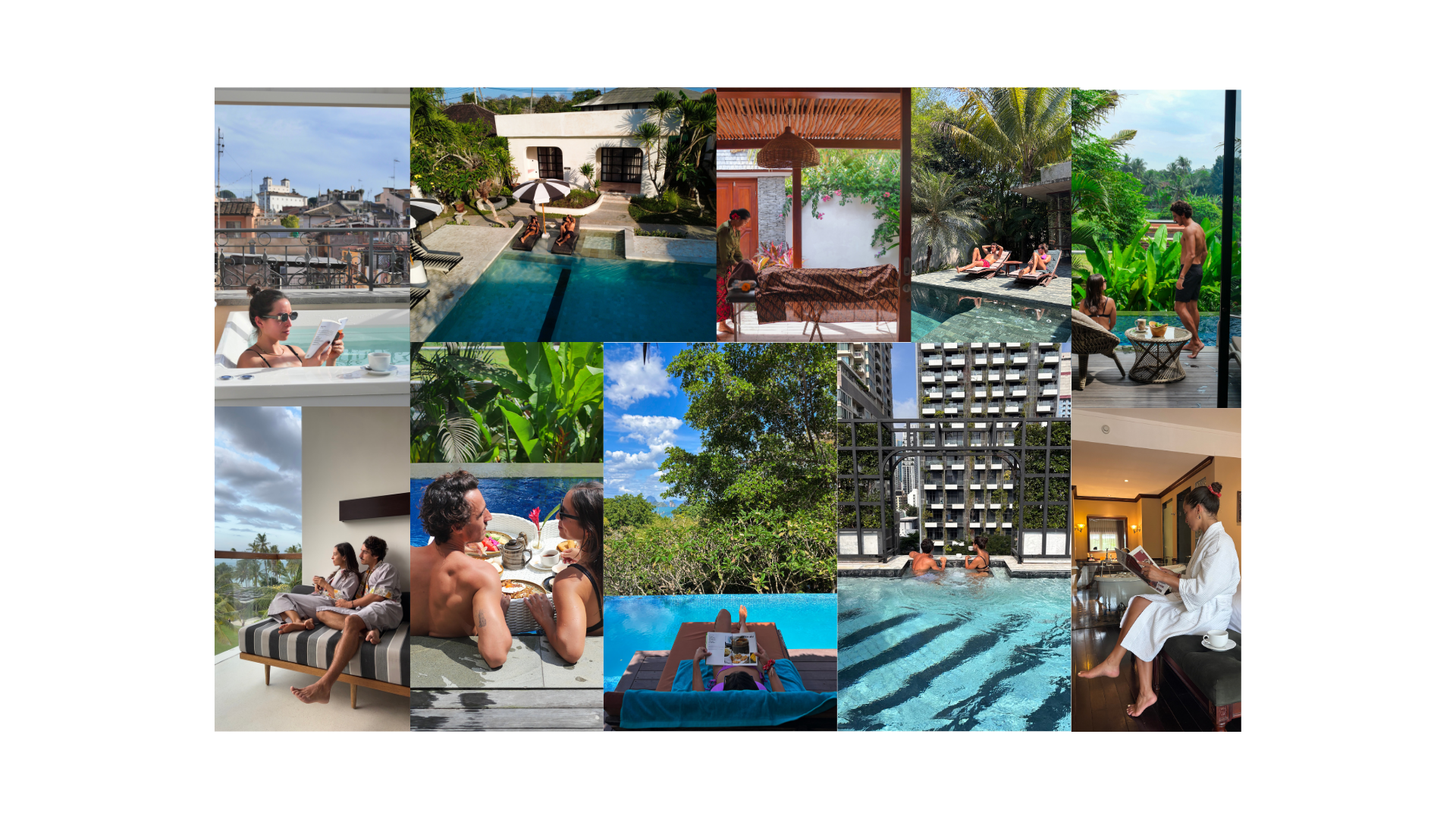 Collage destinations